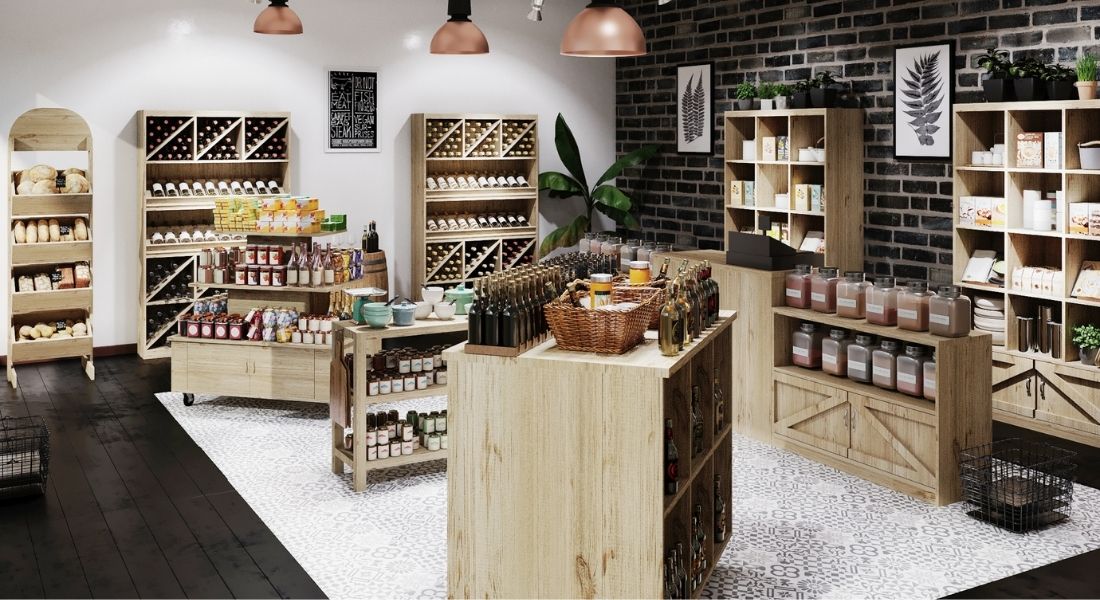 interieur epicerie fine indispensable